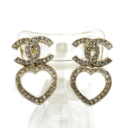 Chanel CC Logo Earrings