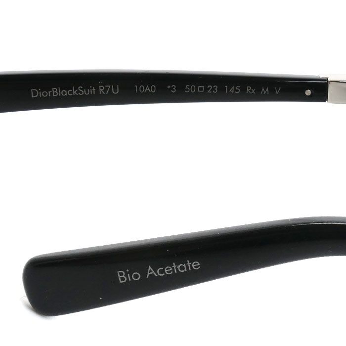 Dior Blacksuit Bio Acetate Pantos Sunglasses Black Eyewear — view 7