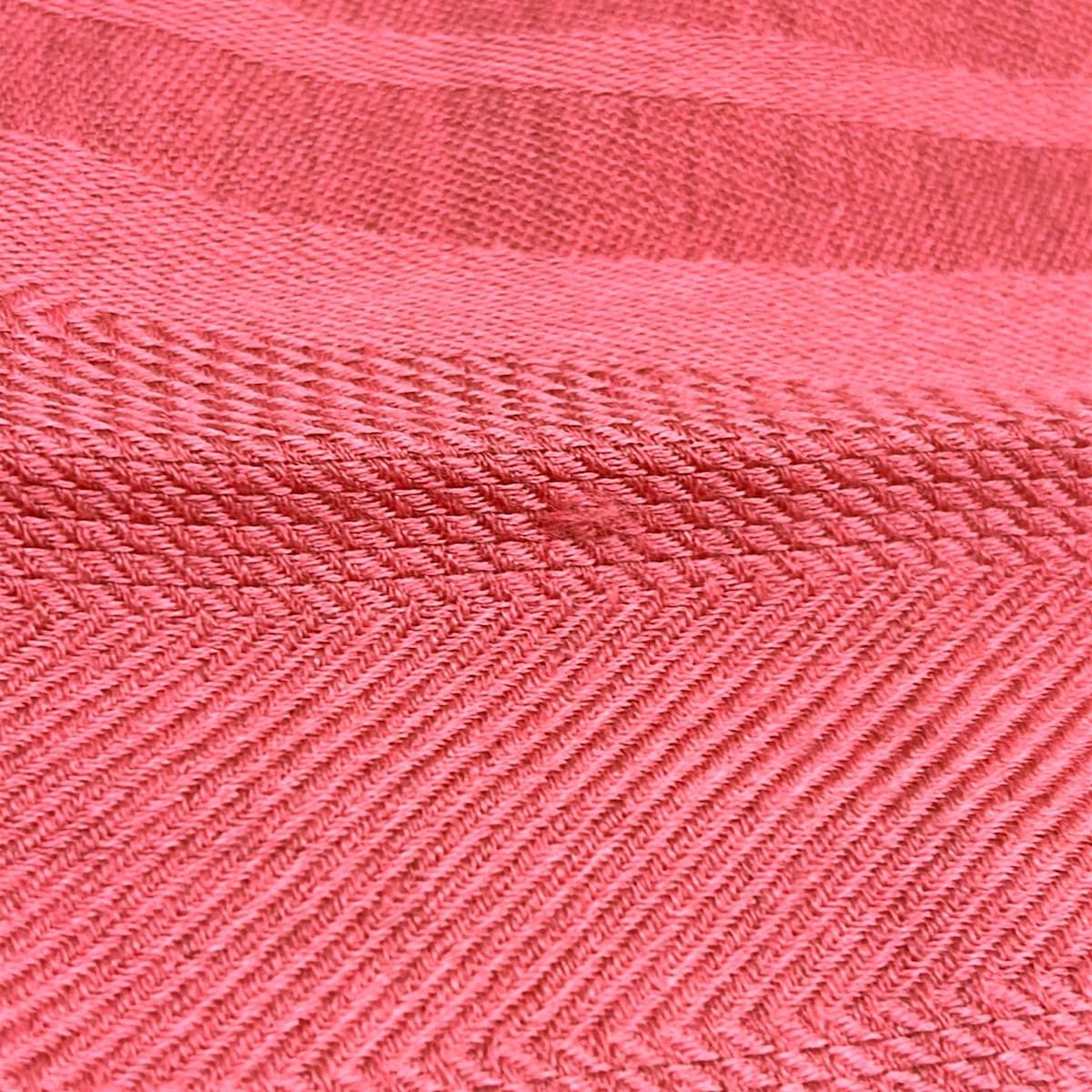 Hermes Shawl New Bliss Pink Cashmere Silk Scarf — view 5