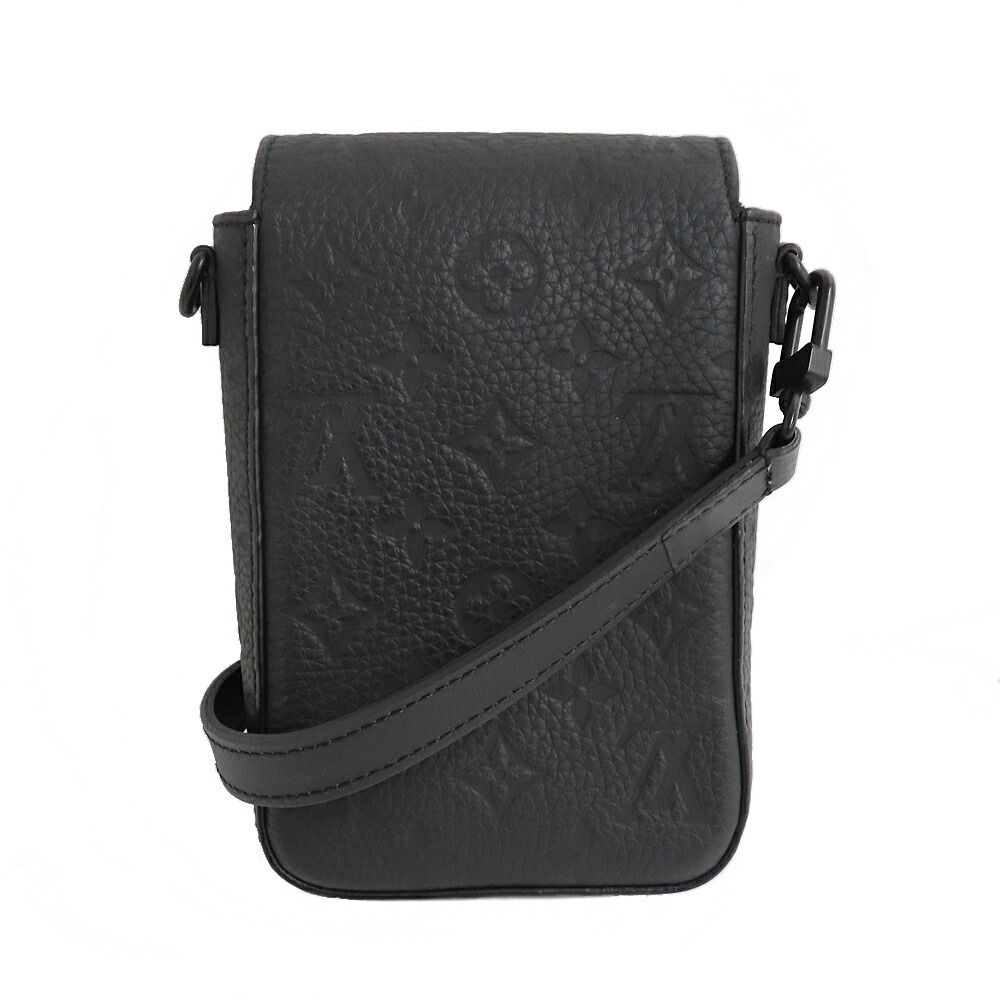 Louis Vuitton S Lock Vertical Wearable Wallet Shoulder Black — view 4