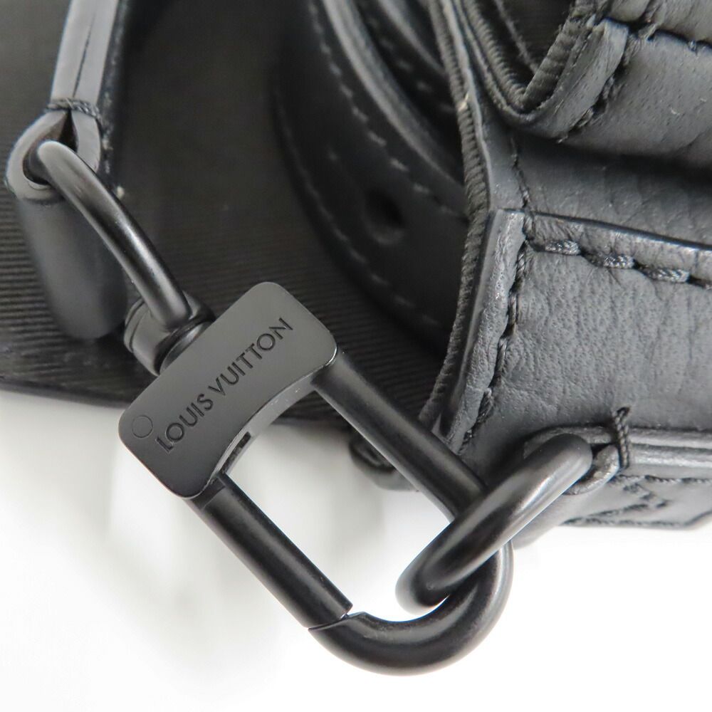 Louis Vuitton S Lock Vertical Wearable Wallet Shoulder Black — view 9