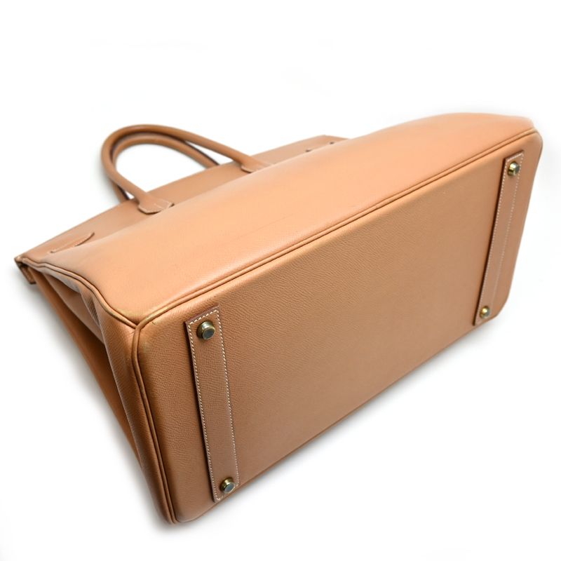 Hermes Handbag Gold — view 4