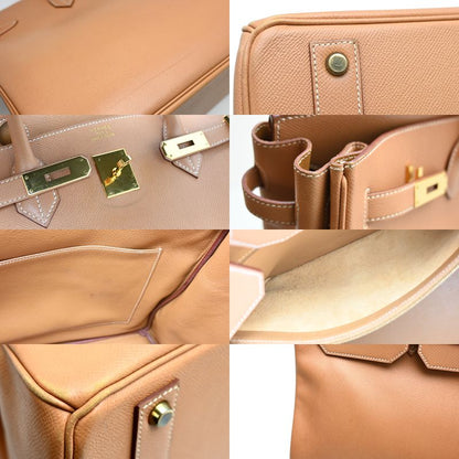 Hermes Handbag Gold — view 7