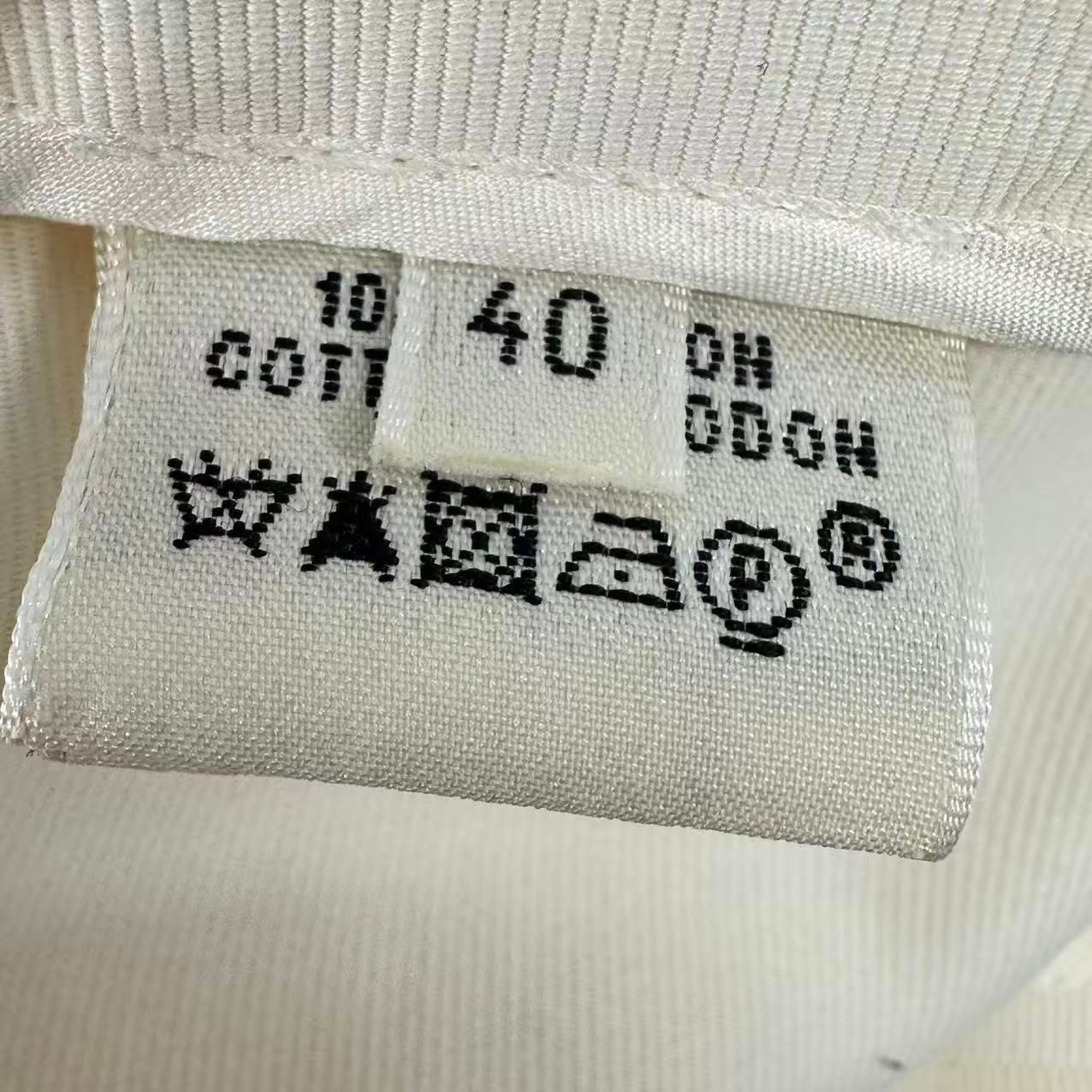 Hermes Tailored Jacket Silk White 40 — view 5
