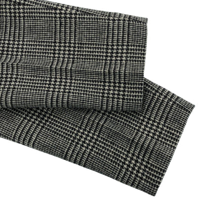 Gucci Houndstooth Check Trousers Pants Zajyh Black White 36 — view 5