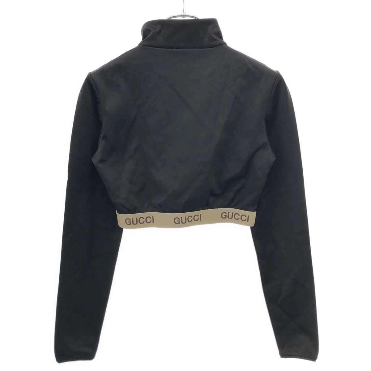 Gucci Half Zip Top Fitness Wear Black — view 2