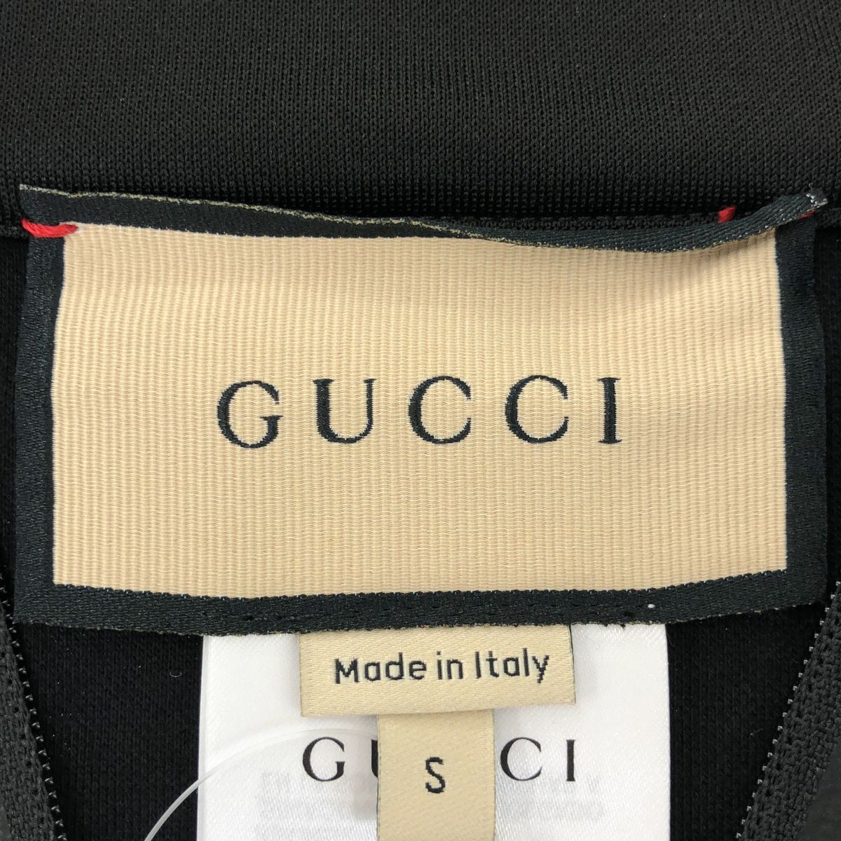 Gucci Half Zip Top Fitness Wear Black — view 3