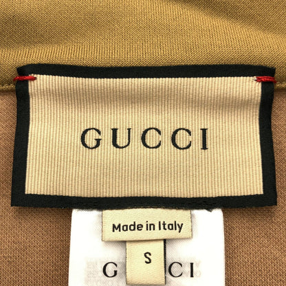 Gucci Half Zip Top Fitness Wear Brown — view 3