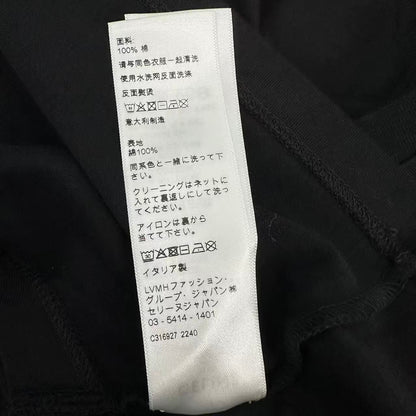Celine Cropped T-Shirt Print Sleeveless Top Logo Black — view 8
