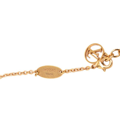 Louis Vuitton Collier LV Iconic Pendant Gold Plated Rhinestone — view 5