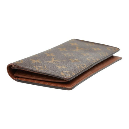 Louis Vuitton Monogram Portefeuille Brazza Wallet Brown Leather — view 4