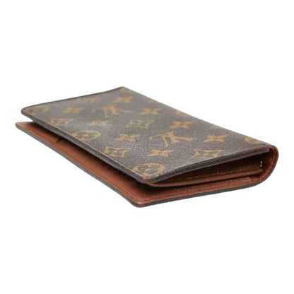 Louis Vuitton Monogram Portefeuille Brazza Wallet Brown Leather — view 5