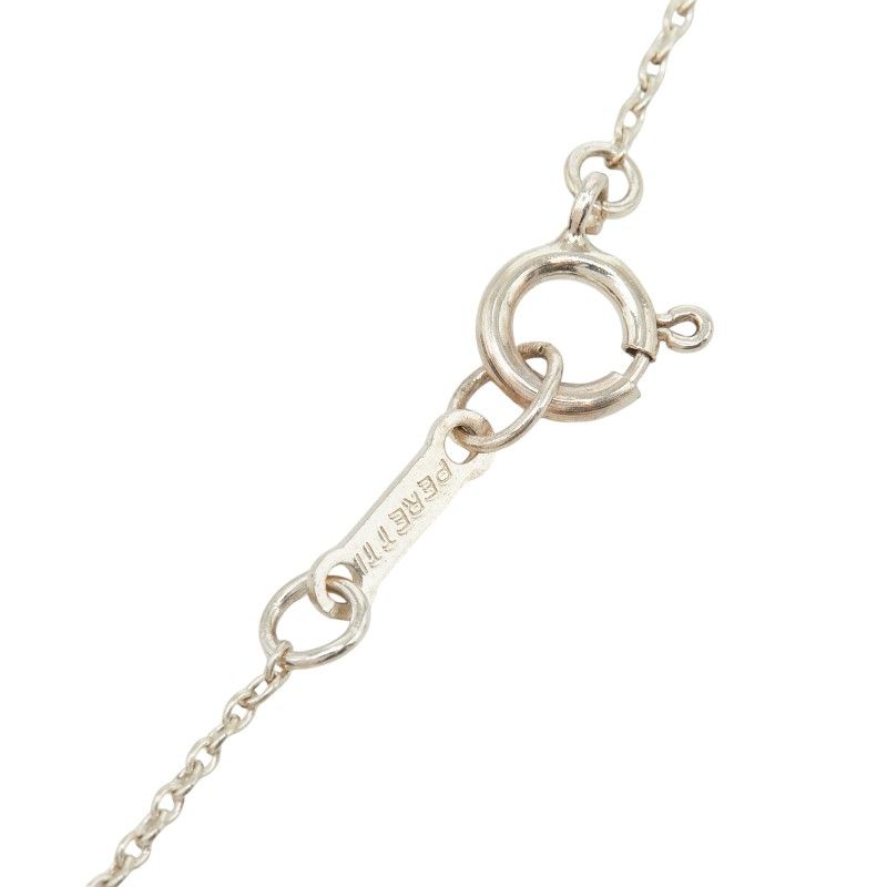 Tiffany & Co Leaf Motif Necklace Silver — view 5