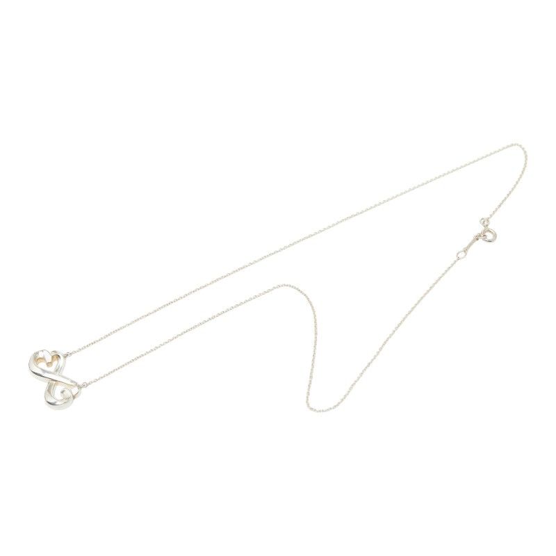 Tiffany & Co Double Loving Necklace Silver — view 4