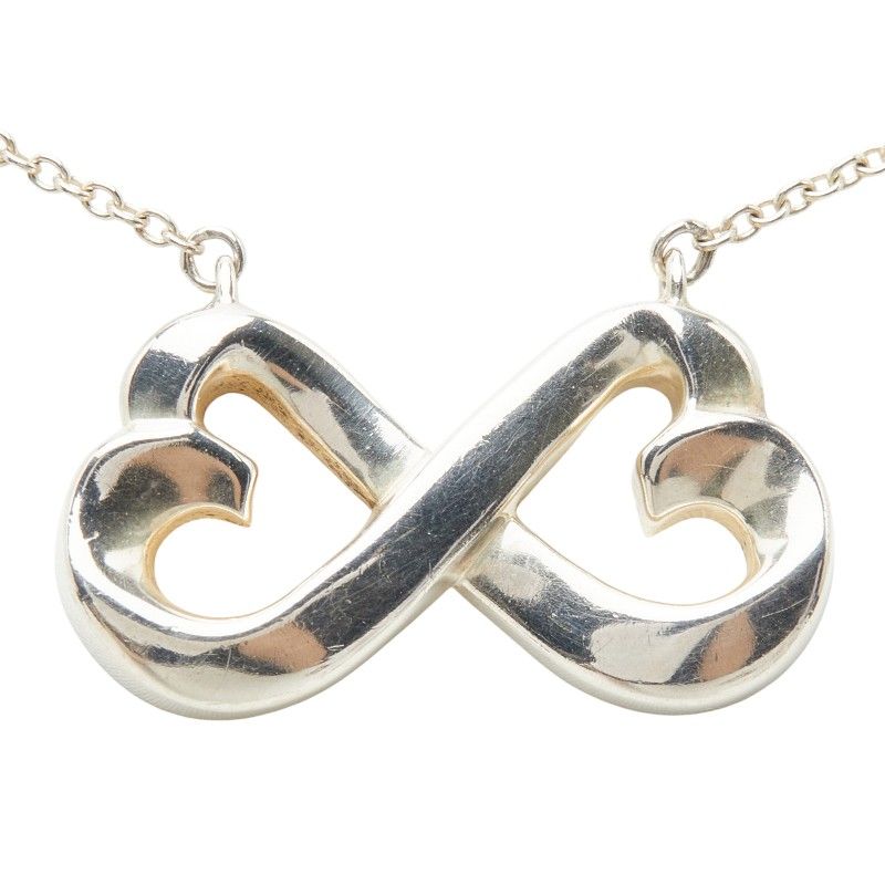 Tiffany & Co Double Loving Necklace Silver — view 2