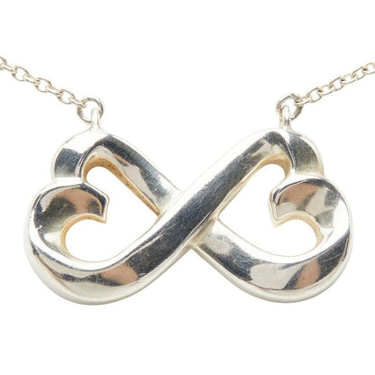 Tiffany & Co Double Loving Necklace Silver — view 2