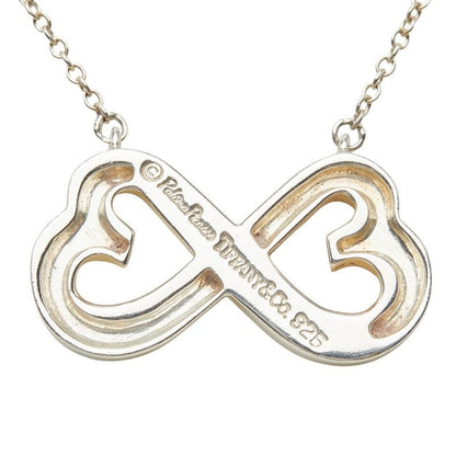Tiffany & Co Double Loving Necklace Silver — view 3