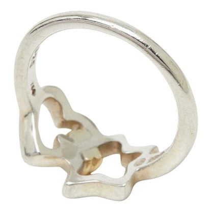 Tiffany & Co Star Heart Ring Silver 18k Yellow Gold — view 5