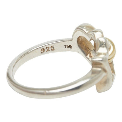 Tiffany & Co Star Heart Ring Silver 18k Yellow Gold — view 7