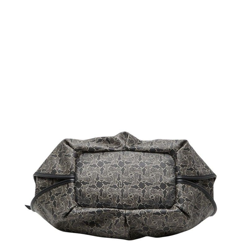 Celine Bittersweet Handbag Black Gray Leather — view 3