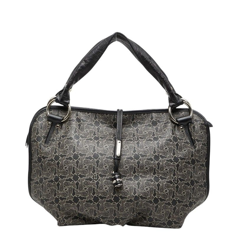 Celine Bittersweet Handbag Black Gray Leather
