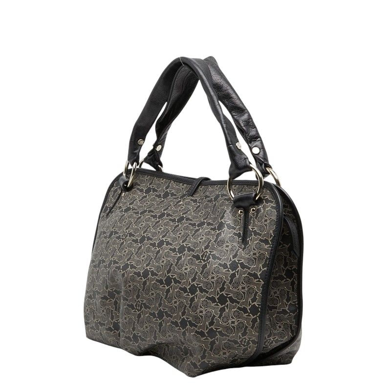 Celine Bittersweet Handbag Black Gray Leather — view 2