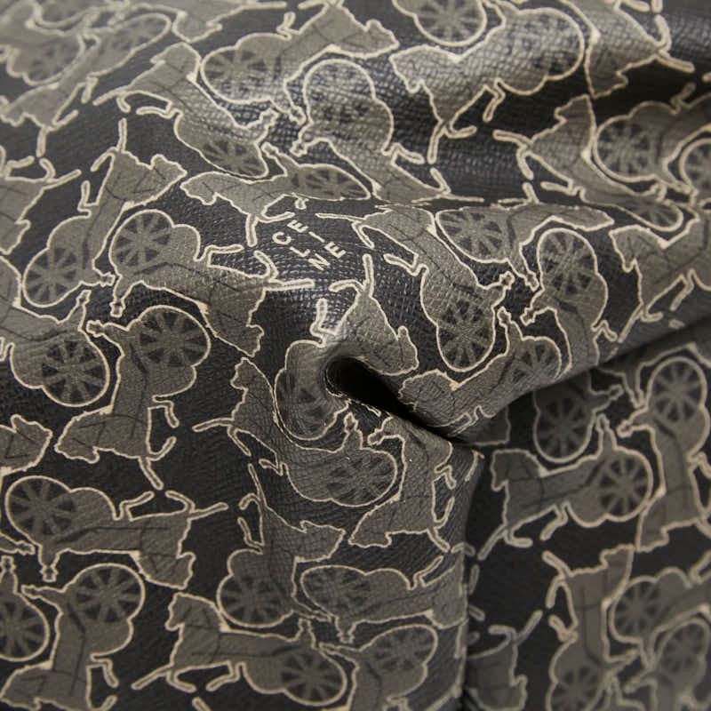 Celine Bittersweet Handbag Black Gray Leather — view 5