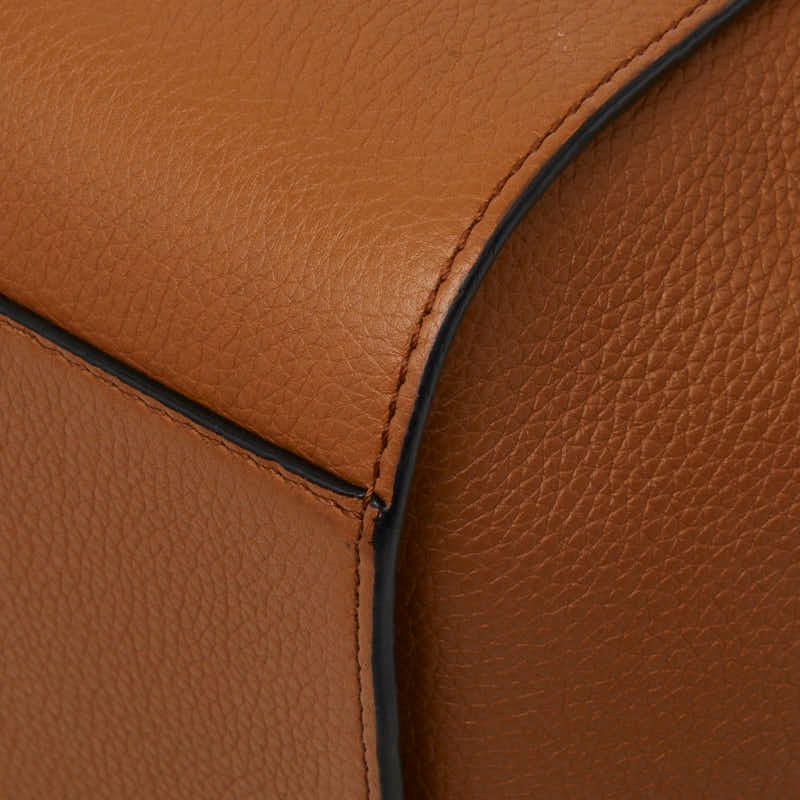 Loewe Hammock Mini Drawstring Shoulder Bag 2-Way Brown Leather — view 7