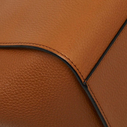 Loewe Hammock Mini Drawstring Shoulder Bag 2-Way Brown Leather — view 6