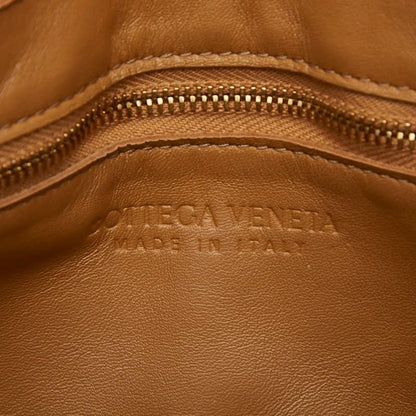 Bottega Veneta Maxi Intrecciato Cassette Crossbody Shoulder Bag Orange Leather — view 8