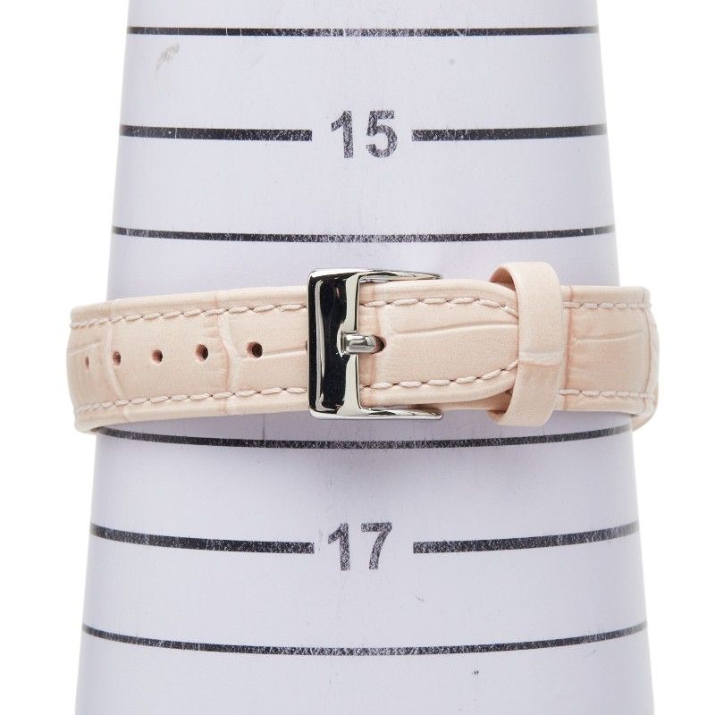 Tiffany & Co Atlas Watch Pink Silver Stainless Steel Leather Ceramic — view 7