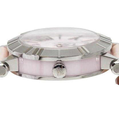 Tiffany & Co Atlas Watch Pink Silver Stainless Steel Leather Ceramic — view 3