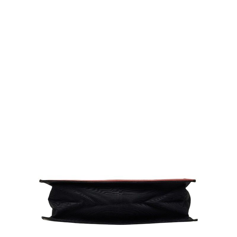 Chanel Coco Mademoiselle Tote Red White Black Enamel Leather — view 3