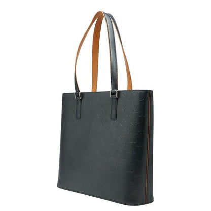 Louis Vuitton Monogram Matt Wilwood Tote Shoulder Bag Noir Black Leather — view 2