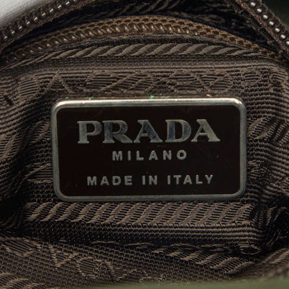 Prada Handbag Green Tessuto Nylon — view 9