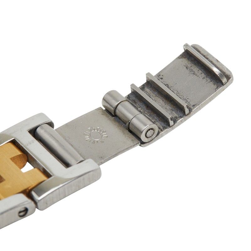 Hermes Croajour Watch White Silver Gold Stainless Steel Plated — view 6