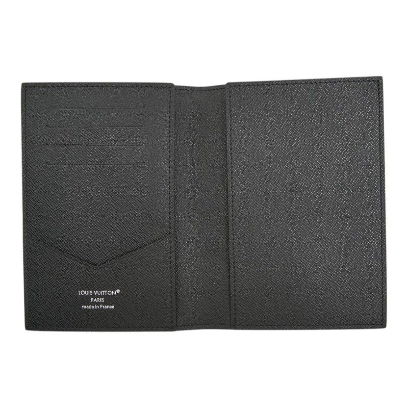 Louis Vuitton Monogram Eclipse Couverture Passport NM Case Black 1 Shoulder — view 6