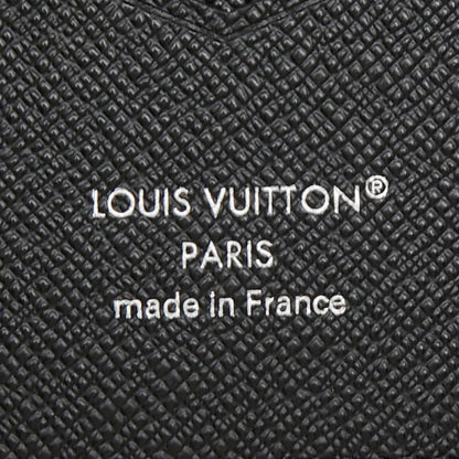 Louis Vuitton Monogram Eclipse Couverture Passport NM Case Black 1 Shoulder — view 7