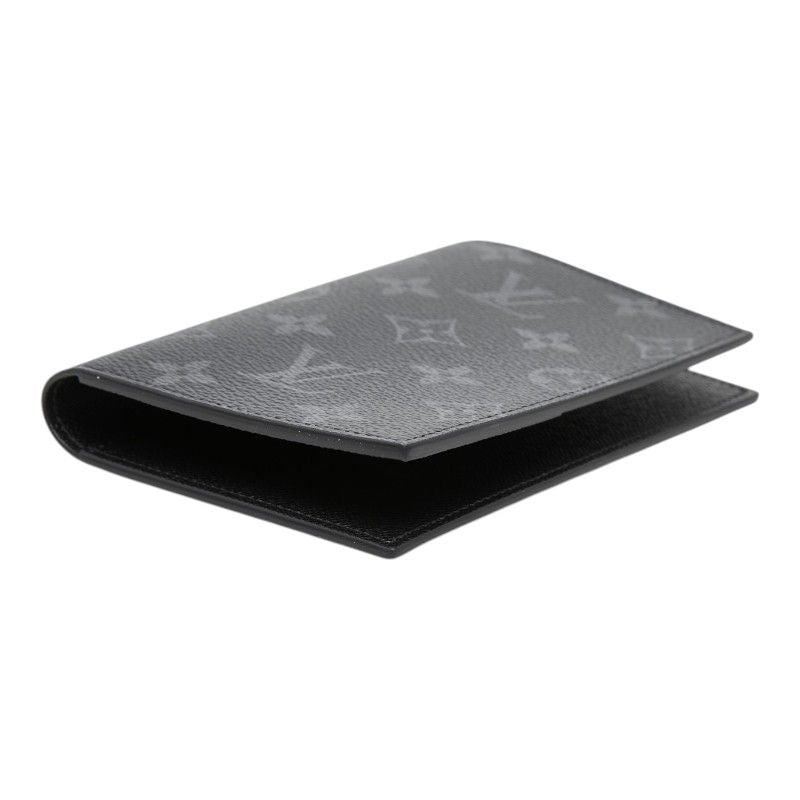 Louis Vuitton Monogram Eclipse Couverture Passport NM Case Black 1 Shoulder — view 4