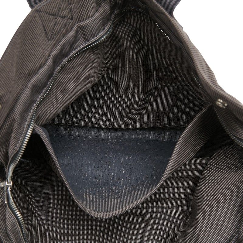 Hermes Her Line Tote MM Gray Canvas — view 8