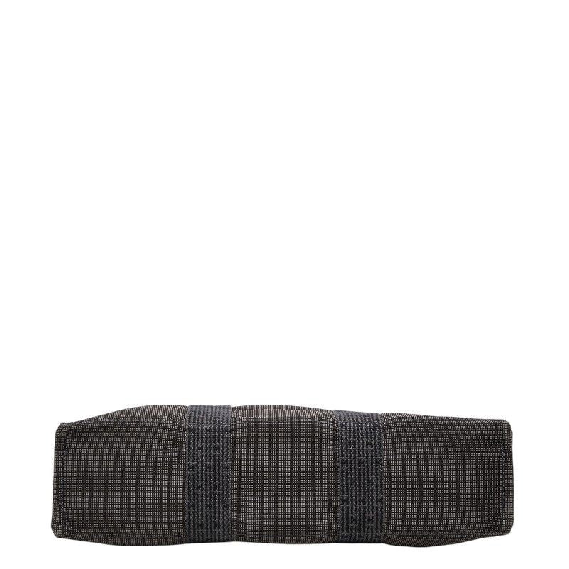 Hermes Her Line Tote MM Gray Canvas — view 3