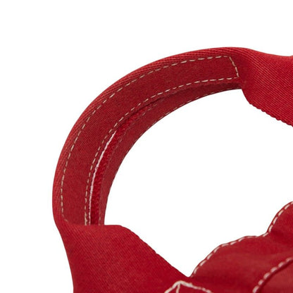 Hermes Fourre Tout MM Tote Red Canvas — view 8