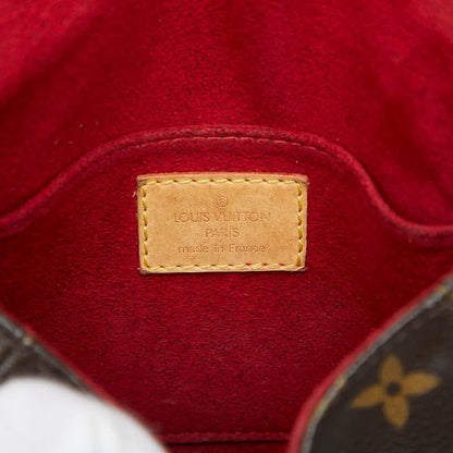Louis Vuitton Monogram Tambourine Crossbody Shoulder Back Brown Leather — view 9