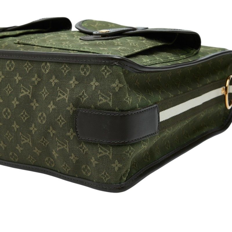 Louis Vuitton Monogram Mini Sac Marie Kate Tote Shoulder Bag 2-Way Khaki Green — view 4