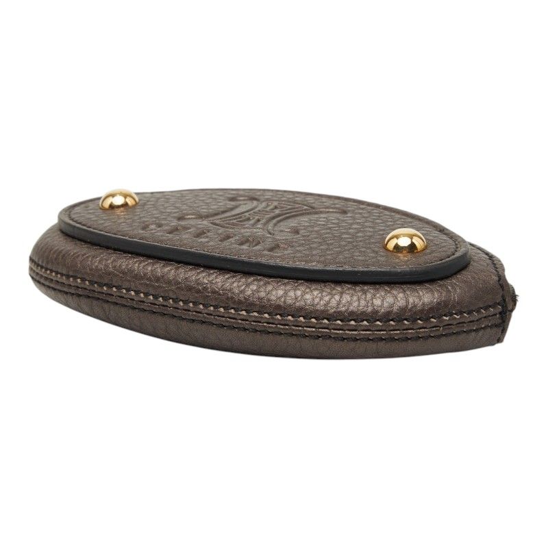 Celine Coin Case Brown Leather — view 4