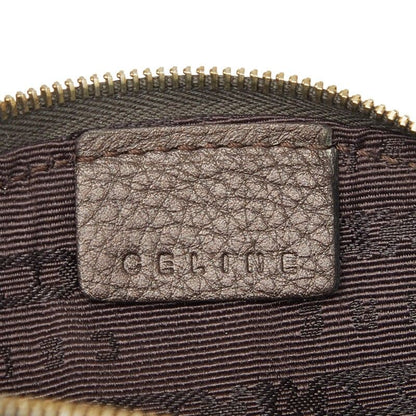 Celine Coin Case Brown Leather — view 7