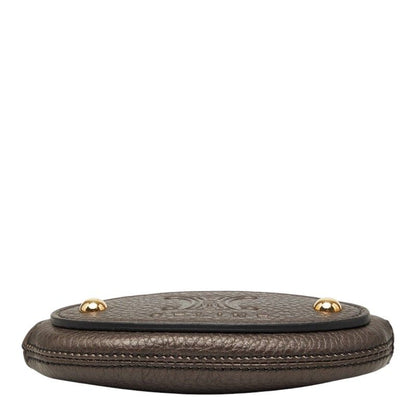 Celine Coin Case Brown Leather — view 3