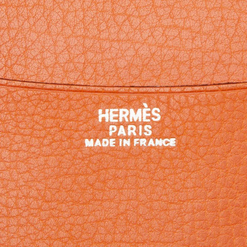 Hermes Agenda GM Notebook Cover Red Leather — view 7