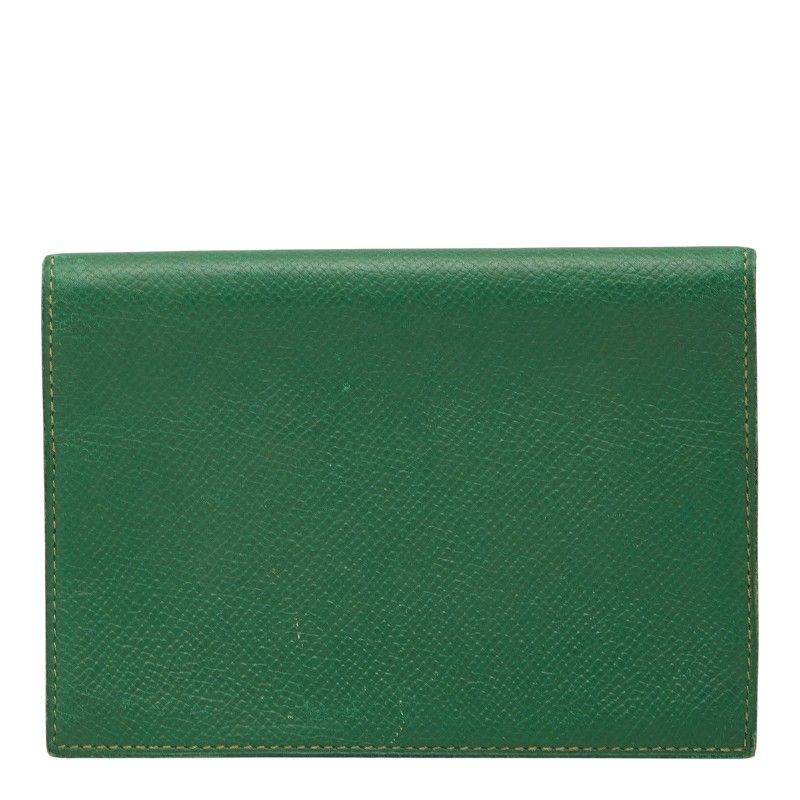 Hermes Agenda GM Notebook Cover Green Leather