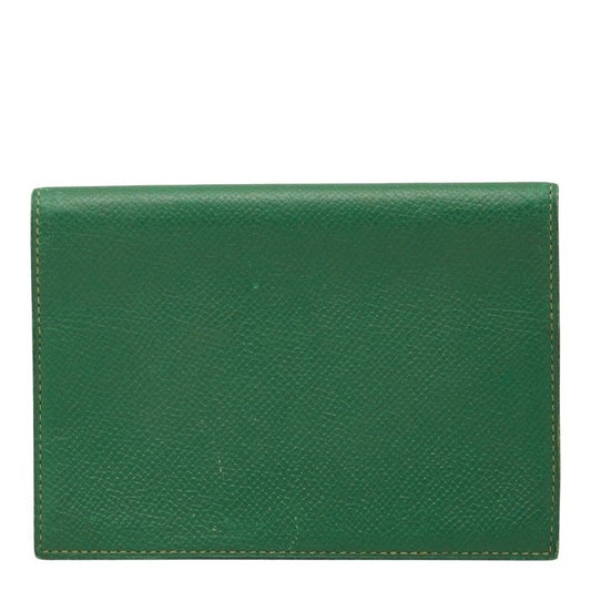 Hermes Agenda GM Notebook Cover Green Leather